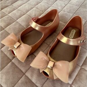 Mini Melissa toddler girls shoes, size 8
